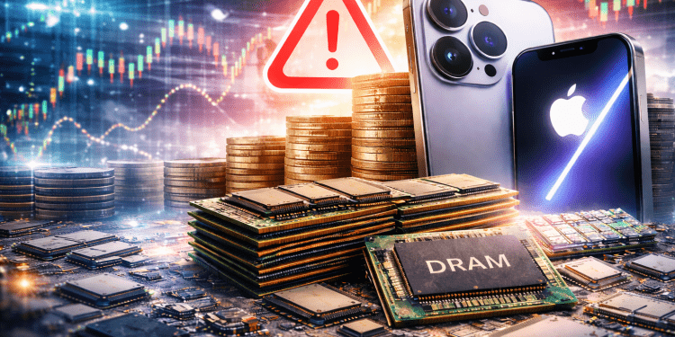 Apple flags rising memory costs as AI strains the world’s memory supply