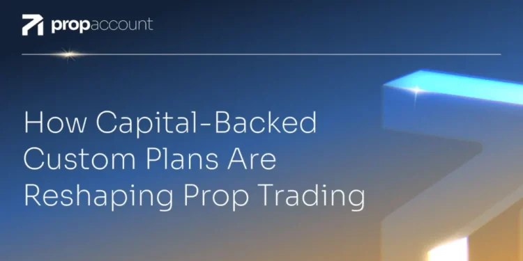 How Capital-Backed Custom Plans Are Reshaping Prop Trading