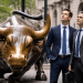 Dow hits record high as easing yields lift Wall Street